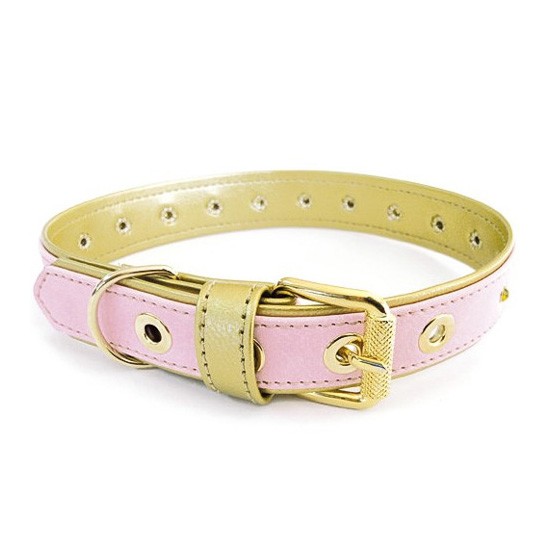 Petuky Collar piedras rosa oro 55cm